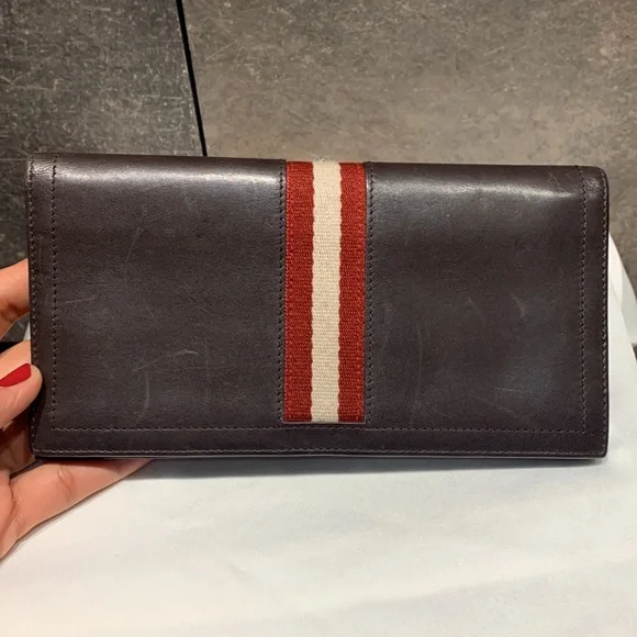 Authentic Bally Long Wallet - Picture 2 of 4